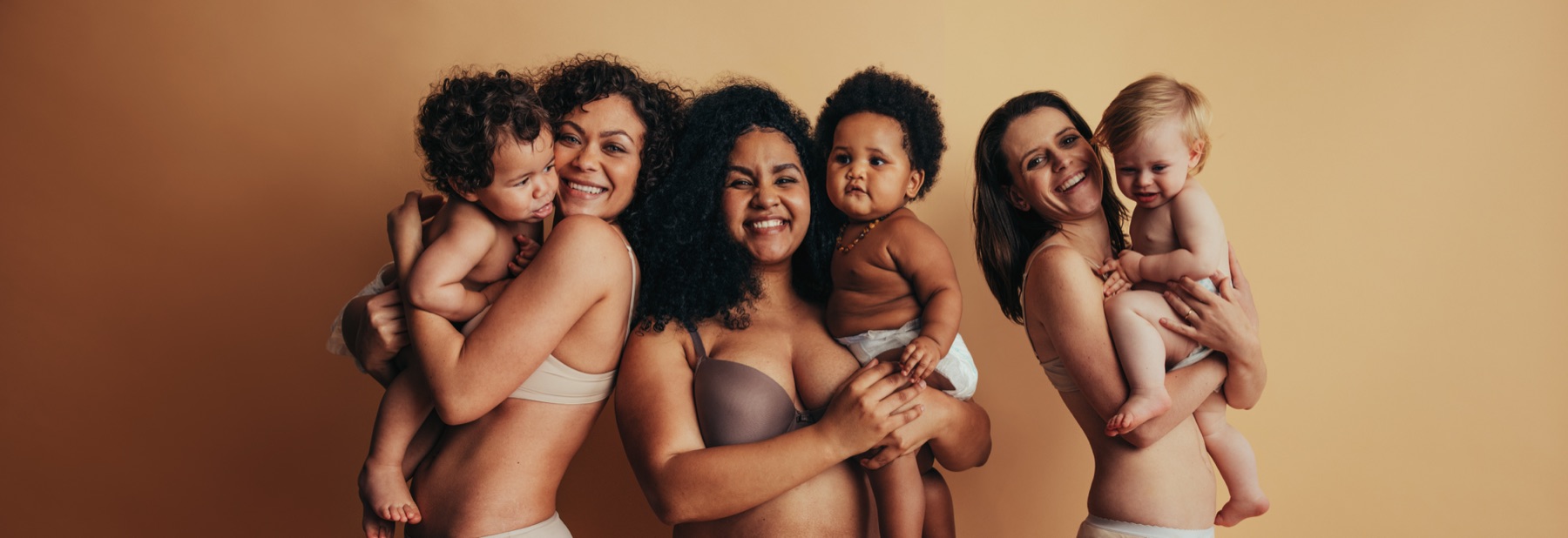 Lactation consultant with mother and baby